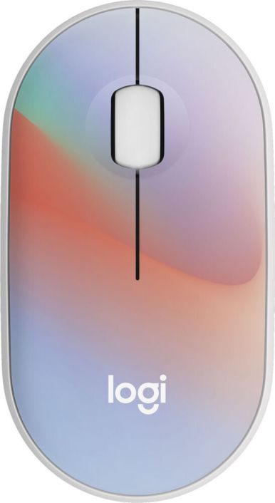 Logitech - M340 Limited Edition Wireless Ambidextrous Mouse with Silent Clicks - Sheer Dream