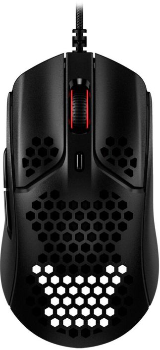 HyperX - Pulsefire Haste Lightweight Wired Optical Gaming Mouse with RGB Lighting - Black