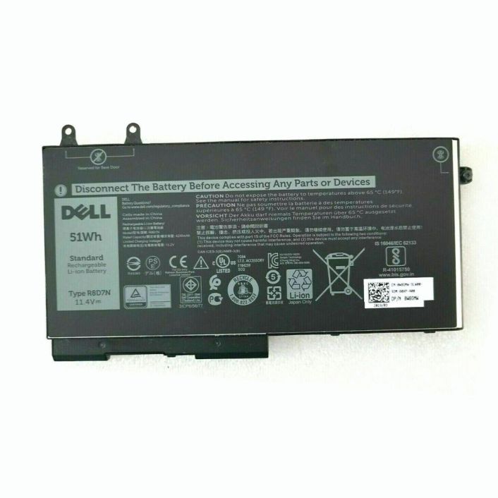 NEW Genuine R8D7N Battery For Dell Precision 3540 M3540 3550 Inspiron 7590 7591