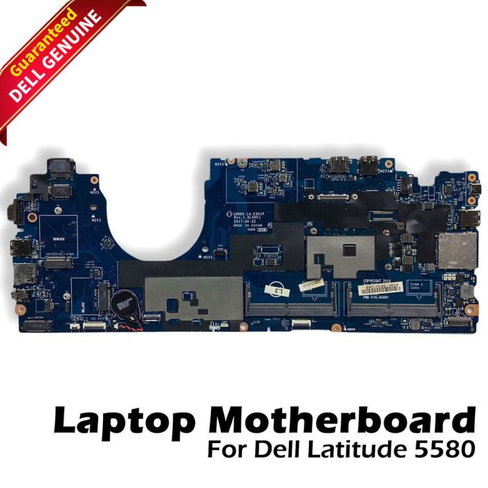 Dell Latitude 5580 Motherboard W/ Intel i5 2.6GHz CPU Intel Graphics UMA 7JF3P