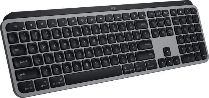 Logitech - MX Keys S for Mac Advanced Full-Size Wireless Scissor Keyboard with