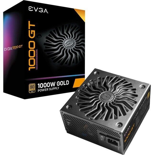 EVGA SuperNOVA 1000 GT 1000W 80 Plus Gold Modular Power Supply 220GT1000X1