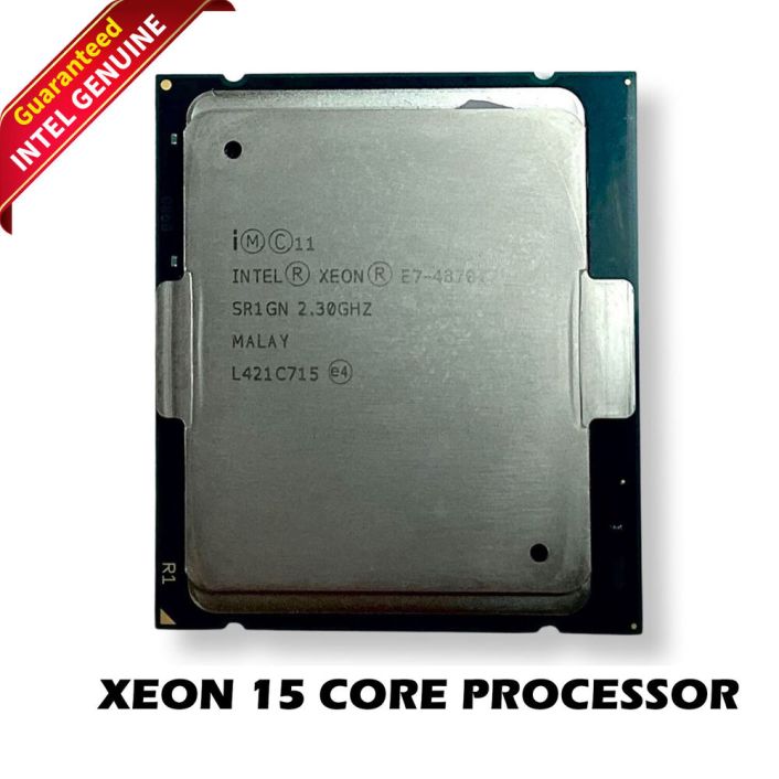 Intel Xeon E7-4870 V2 SR1GN 2.30GHz 30MB 15-Core LGA 2011 Processor 130W SR1GN