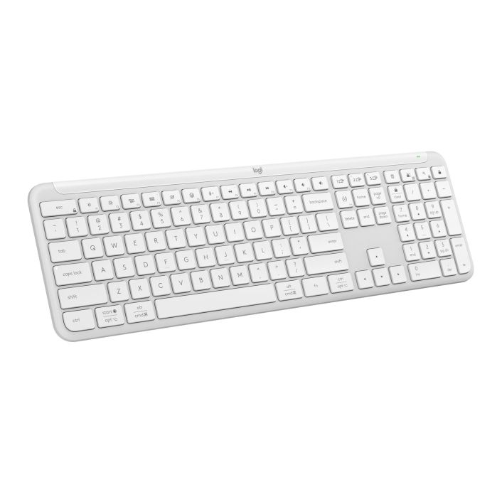 Logitech - K950 Signature Slim Full-Size Wireless Keyboard for Windows and Mac