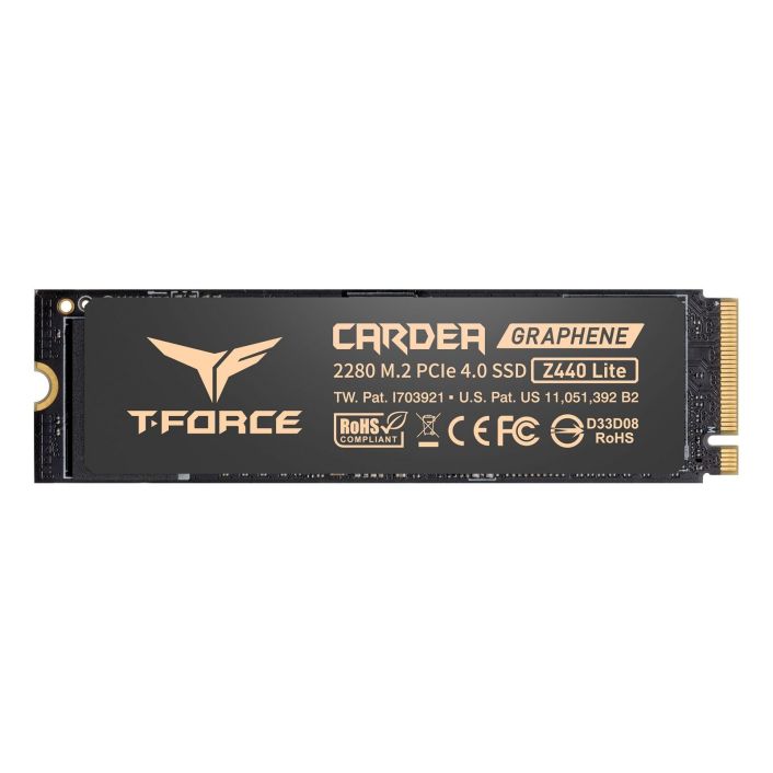 Team Group T-FORCE Z440 LITE M.2 2280 1TB Gaming SSD with Graphene Heat Spreader