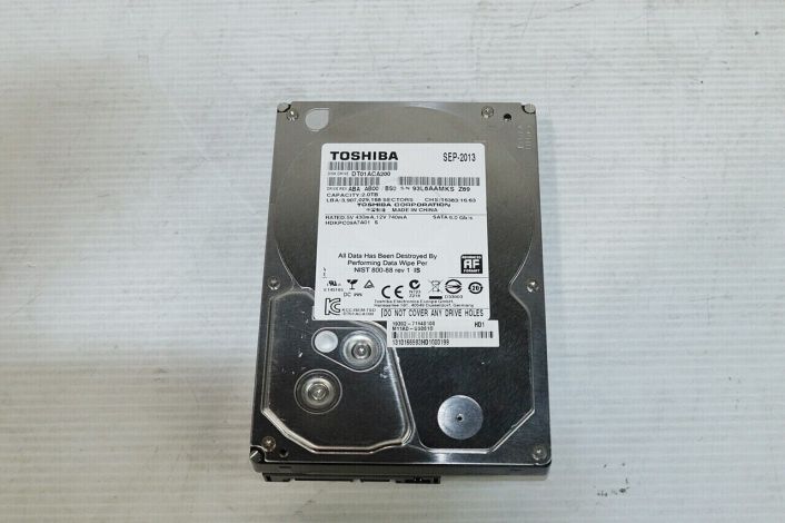 TOSHIBA 2TB 3.5" SATA INTERNAL HARD DRIVE DT01ACA200 HDD DVR CCTV