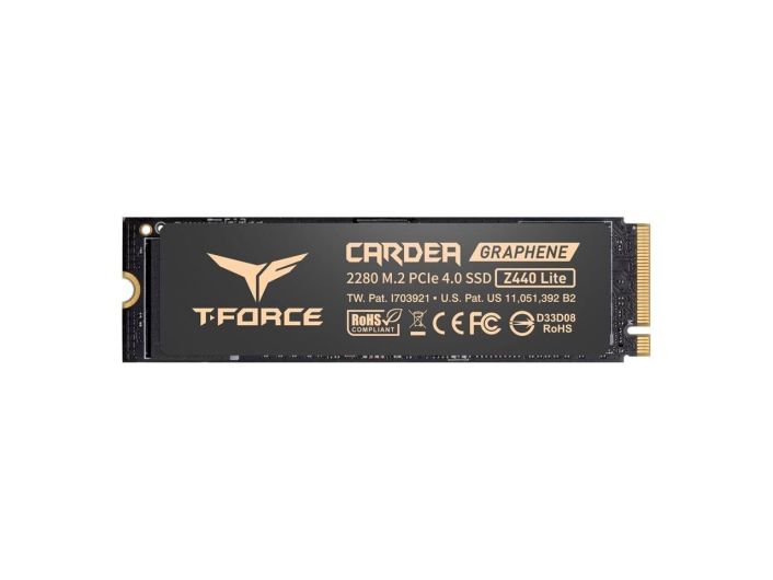 Team Group T-FORCE Z440 LITE M.2 2280 500GB Gaming SSD with Graphene Heat