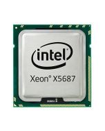 633412-B21 HP 3.60GHz 6.40GT/s QPI 12MB L3 Cache Intel Xeon X5687 Quad Core Processor Upgrade for ProLiant DL380 G7 Server