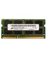 MT16JTF51264HZ-1G4M1 Micron 4GB PC3-10600 DDR3-1333MHz non-ECC Unbuffered CL9 204-Pin SoDimm Dual Rank Memory Module
