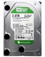 WD20EARX Western Digital Caviar Green 2TB 5400RPM SATA 6Gbps 64MB Cache 3.5-inch Internal Hard Drive