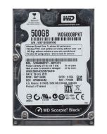 WD5000BPKT-8OPK4TO Western Digital Scorpio Black 500GB 7200RPM SATA 3Gbps 16MB Cache 2.5-inch Internal Hard Drive