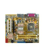 P5KPL-CM ASUS Socket LGA 775 Intel G31 + ICH7 Chipset Core 2 Quad/ Core 2 Extreme/ Core 2 Duo/ Pentium D/ Pentium 4/ Celeron E1000 Series/ Celeron Processors Support DDR2 2x DIMM 4x SATA uATX Motherboard (Refurbished)