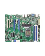 E3C224-4L ASRock Socket LGA 1150 Intel C224 Chipset 5th/4th Generation Intel Core i7 / i5 / i3 / Pentium / Celeron / Xeon E3-1200 v3/v4 Processors Support DDR4 4x DIMM 4x SATA3 6.0Gb/s ATX Server Motherboard (Refurbished)