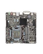H61TM-ITX ASRock Socket LGA 1155 Intel H61 Chipset 3rd/2nd Generation Core i7 / i5 / i3 / Pentium / Celeron / Xeon Processors Support DDR3 2x DIMM 2x SATA2 3.0Gb/s Thin Mini-ITX Motherboard (Refurbished)
