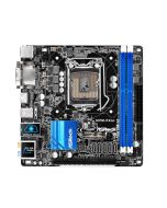 90-MXGTF0-A0UAYZ ASRock H97M-ITX/ac Socket LGA 1150 Intel H97 Chipset 5th Generation New 4th/4th Generation Intel Core i7 /i5 / i3 / Pentium / Celeron / Xeon Processors Support DDR3 2x DIMM 5x SATA3 6.0Gb/s Mini-ITX Motherboard (Refurbished)