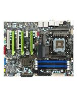 132YWE180A1 EVGA nForce 790i SLI ATX Intel Motherboard Socket LGA 775, Dual Channel DDR3, 3x PCI Express 2.0 x16, Gigabit Ethernet LAN (Refurbished)