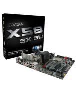 132BLE758TR EVGA Intel X58 ATX Intel Motherboard 3-Way SLI, Socket LGA 1366, Triple Channel DDR3 1600/1333 PCI-E 2.0 x16 Gigabit Ethernet LAN (Refurbished)