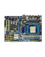 GA-MA770T-UD3P Gigabyte Socket AM3 AMD 770 + SB710 Chipset AMD Phenom II X4/ Phenom II X3 Processors Support DDR3 4x DIMM 6x SATA 3.0Gb/s ATX Motherboard (Refurbished)