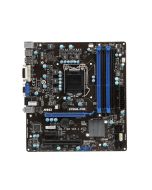 7798-010R MSI B75MA-P45 Socket LGA 1151 Intel B75 Chipset Core i7 / i5 / i3 / Pentium / Celeron Processors Support DDR3 4x DIMM 5x SATA 3.0Gb/s Micro-ATX Motherboard (Refurbished)