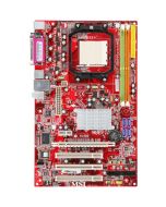 MBK9N4UF MSI Socket AM2 Nvidia nForce 550 Ultra Chipset AMD Athlon 64 X2/ Athlon 64 FX/ AMD Sempron Processors Support DDR2 2x DIMM 4x SATA 3.0Gb/s ATX Motherboard (Refurbished)