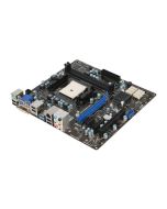 7721-020R MSI FM2-A75MA-E35 Socket FM2 AMD A75 Chipset AMD 10/ A8/ A6/ A4-Series Processors Support DDR3 2x DIMM 6x SATA3 6.0Gb/s Micro-ATX Motherboard (Refurbished)