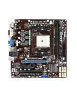 7721-021R MSI FM2-A75MA-P33 Socket FM2 AMD A75 Chipset AMD A8/A6/A4/A10-Series Processors Support DDR3 2x DIMM 6x SATA 6.0Gb/s Micro-ATX Motherboard (Refurbished)