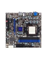 007623-020R MSI Socket AM3 AMD 880G + SB850 Chipset AMD Phenom II X4/ Phenom II X3/ Phenom II X2/ AMD Athlon II X4/ Athlon II X3/ Athlon II X2/ AMD Sempron Processors Support DDR3 4x DIMM 6x SATA 6.0Gb/s Micro-ATX Motherboard (Refurbished)
