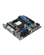 785GME517596030 MSI Socket AM3 AMD 785G + SB710 Chipset AMD Phenom II X4/ Phenom II X3/ Phenom II X2/ AMD Athlon II X4/ Athlon II X2/ AMD Sempron Processors Support DDR3 4x DIMM 5x SATA 3.0Gb/s Micro-ATX Motherboard (Refurbished)
