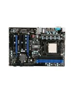 911-7599-012 MSI Socket AM3 AMD 770 + SB710 Chipset AMD Phenom II X4/ Phenom II X3/ Phenom II X2 Processors Support DDR3 4x DIMM 6x SATA2 3.0Gb/s ATX Motherboard (Refurbished)