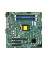 X10SLL-F-O SuperMicro X10SLL-F Socket LGA 1150 Intel C222 Express Chipset Xeon E3-1200 v3/ 4th Gen Core i3/ Pentium/ Celeron Processors Support Single DDR3 4x DIMM 2x SATA 6.0Gb/s Micro-ATX Server Motherboard (Refurbished)