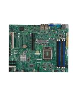 X9SCI-LN4F SuperMicro Single Socket LGA 1151 Intel C204 Chipset Xeon E3-1200/E3-1200 v2 Series 2nd & 3rd Generation Core i3 / Pentium/ Celeron Processors Support DDR3 4x DIMM 4x SATA 3.0Gb/s ATX Server Motherboard (Refurbished)