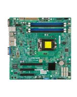 MBD-X10SLH-F-O SuperMicro X10SLH-F Socket LGA 1150 Intel C226 Express Chipset Intel Xeon E3-1200 v3/v4 Processors Support DDR3 4x DIMM 6x SATA 6.0Gb/s Micro-ATX Server Motherboard (Refurbished)