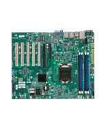 X10SLA-F SuperMicro Socket LGA 1150 Intel C222 Chipset Intel Xeon E3-1200 v3/v4 4th Generation Core i3/ Pentium / Celeron Processors Support DDR3 4x DIMM 2x SATA 6.0Gb/s ATX Server Motherboard (Refurbished)