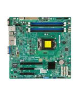 MBD-X10SLH-F SuperMicro X10SLH-F Socket LGA 1150 Intel C226 Express Chipset Intel Xeon E3-1200 v3/v4 Processors Support DDR3 4x DIMM 6x SATA 6.0Gb/s Micro-ATX Server Motherboard (Refurbished)