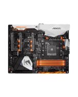 GA-AX370-Gaming5(rev.1.0) Gigabyte Socket AM4 AMD X370 Chipset AMD Ryzen 7th Generation A-Series / Athlon Processors Support DDR4 4x DIMM 8x SATA 6.0Gb/s ATX Motherboard (Refurbished) GA-AX370-Gaming 5 (rev. 1.0)