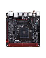 GA-AB350N-Gaming WIFI Gigabyte Socket AM4 AMD B350 Chipset AMD Ryzen / AMD 7th Generation A-series/ Athlon Processors Support DDR4 2x DIMM 4x SATA 6.0Gb/s Mini-ITX Motherboard  (Refurbished)