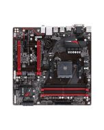 GA-AB350M-Gaming 3 Gigabyte Socket AM4 AMD B350 Chipset AMD Ryzen 7th Generation A-Series/Athlon Processors Support DDR4 4x DIMM 6x SATA 6.0Gb/s Micro ATX Motherboard (Refurbished)