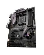 ROG STRIX B350-F GAMING Asus Socket AM4 AMD B350 Chipset AMD Ryzen/ 7th Generation A-Series/ Athlon Processors Support DDR4 4x DIMM 6x SATA 6.0Gb/s ATX Motherboard (Refurbished)
