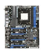 7577-010 MSI Socket AM3 AMD 790FX + SB750 Chipset AMD Phenom II X4/ Phenom II X3/ Phenom II X2 Processors Support DDR3 4x DIMM 8x SATA2 3.0Gb/s ATX Motherboard (Refurbished)