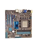 61-MIBBJ6-01 ASUS Socket AM3 AMD 760G + SB710 Chipset AMD Phenom II/ Athlon II/ Sempron 100 Series Processors Support DDR3 4x DIMM 6x SATA 3.0Gb/s Micro-ATX Motherboard (Refurbished)