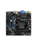 A88XM-P33 V2 MSI Socket FM2+ AMD A88X Chipset AMD A-Series/ Athlon / Processors Support DDR3 2x DIMM 4x SATA 6.0Gb/s Micro-ATX Motherboard (Refurbished)
