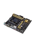 90MB0H70-M0EAY0 ASUS A55BM-PLUS Socket FM2+ AMD A55 Chipset AMD Athlon/ A-Series Processors Support DDR3 4x DIMM 6x SATA 3.0Gb/s mATX Motherboard (Refurbished)