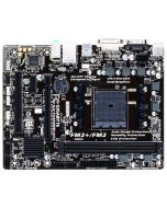 GA-F2A68HM-DS2 Gigabyte Socket FM2+ AMD A68H Chipset AMD A-Series/ AMD Athlon Processors Support DDR3 2x DIMM 4x SATA 6.0Gb/s Micro-ATX Motherboard (Refurbished)