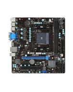 7721-201R MSI A78M-E45 V2 Socket FM2+ AMD A78 Chipset AMD A-Series/ Athlon Processors Support DDR4 4x DIMM 6x SATA 6.0Gb/s Micro-ATX Motherboard (Refurbished)