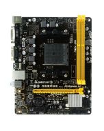A68MDE Biostar Socket FM2+ AMD A68H Chipset AMD A-Series/ AMD E2-Series Processors Support DDR3 2x DIMM 4x SATA3 6.0Gb/s Micro-ATX Motherboard (Refurbished)