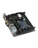A88XI AC V2 MSI Socket FM2+ AMD A88X Chipset AMD A-Series/ Athlon Series Processors Support DDR3 2x DIMM 4x SATA 6.0Gb/s Mini-ITX Motherboard (Refurbished)