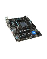 7721-202R MSI Socket FM2+ AMD A88X Chipset AMD A-Series/ AMD Athlon Series Processors Support DDR3 2x DIMM 6x SATA 6.0Gb/s Micro-ATX Motherboard (Refurbished)