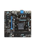 A58ME35 MSI A58M-E35 Socket FM2+ / FM2 AMD A58 Chipset AMD Athlon/A- Series Processors Support DDR3 2x DIMM 6x SATA 3.0Gb/s Micro-ATX Motherboard (Refurbished)