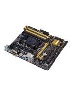90MB0H70-M0AAY0 ASUS A55BM-PLUS/CSM Socket FM2+ AMD A55 Chipset AMD Athlon/ A-Series Processors Support DDR3 4x DIMM 6x SATA 3.0Gb/s Micro-ATX Motherboard (Refurbished)