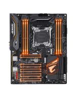 X299AORUSUltraGamingrev.--1.0 Gigabyte Socket LGA 2066 Intel X299 Express Chipset Core X-Series Processors Support DDR4 8x DIMM 8x SATA 6.0Gb/s ATX Motherboard (Refurbished)